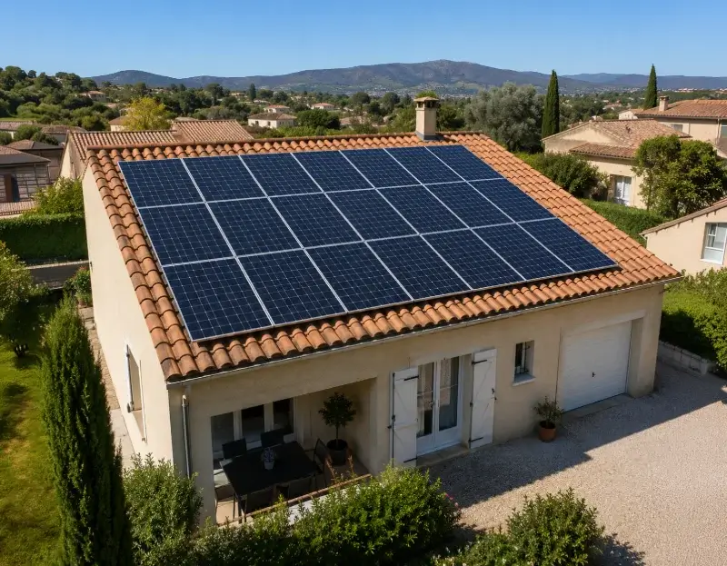 Prime à l'autoconsommation panneaux solaires Carry-le-Rouet — aide financière de l'État